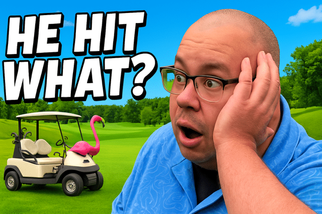 Mulligan Men Golf He Hit What
